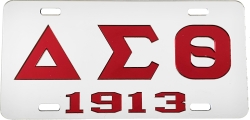 View Buying Options For The Delta Sigma Theta 1913 Mirror License Plate