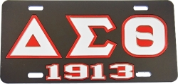 View Buying Options For The Delta Sigma Theta 1913 Outline Mirror License Plate