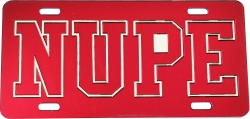 View Buying Options For The Kappa Alpha Psi Nupe Outline Mirror License Plate