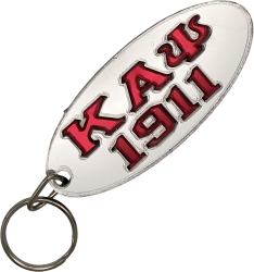 View Buying Options For The Kappa Alpha Psi 1911 Oval Key Chain