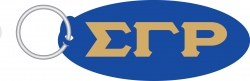 View Buying Options For The Sigma Gamma Rho Oval Key Chain