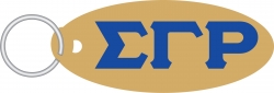View Buying Options For The Sigma Gamma Rho Oval Key Chain