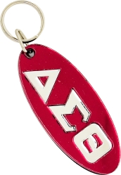View Buying Options For The Delta Sigma Theta Oval Key Chain