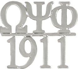 View Buying Options For The Omega Psi Phi 1911 Chapter Bar Lapel Pin