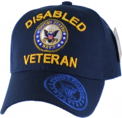 View Buying Options For The Disabled Navy Veteran Shadow On Bill Mens Cap