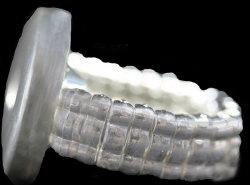 View Buying Options For The Single Button Receiver Stretchy Ring