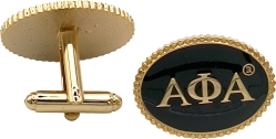 View Buying Options For The Alpha Phi Alpha Oval Cufflinks