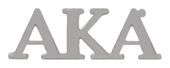 View Buying Options For The Alpha Kappa Alpha Letters Lapel Pin