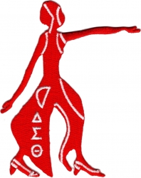View Buying Options For The Delta Sigma Theta Lady Fortitude Iron-On Patch