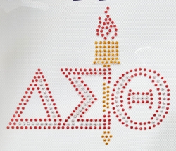 View Buying Options For The Delta Sigma Theta Small Torch Heat Transfer