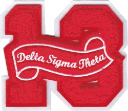 View Buying Options For The Delta Sigma Theta 13 Founded Year Chenille Felt Sew-On Patch