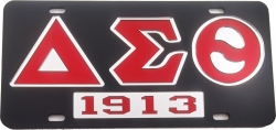 View Buying Options For The Delta Sigma Theta 1913 Mirror Insert Tag License Plate
