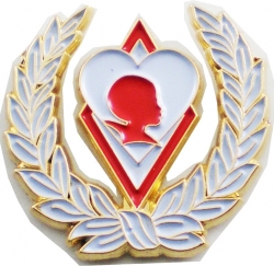 View Buying Options For The Kappa Alpha Psi Sweetheart Silhouette Wreath Lapel Pin