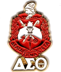 View Buying Options For The Delta Sigma Theta Crest Flat Craft Medallion
