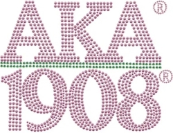 View Buying Options For The Alpha Kappa Alpha 1908 Chapter Style Studstone Heat Transfer