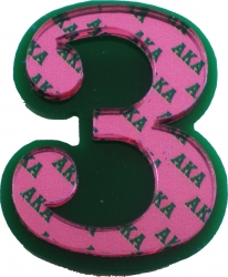 View Buying Options For The Alpha Kappa Alpha Acrylic Line #3 Mirror Pin