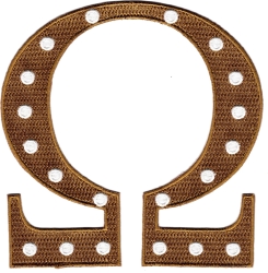 View Buying Options For The Omega Psi Phi Que 20 Pearls Iron-On Patch