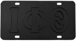 View Buying Options For The Iota Phi Theta Raised Letter Mirror License Plate