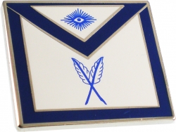 View Buying Options For The Masonic Secretary Apron Lodge Officer Lapel Pin