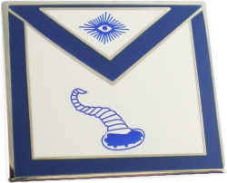 View Buying Options For The Masonic Senior Steward Right Apron Lodge Officer Lapel Pin