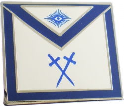 View Buying Options For The Masonic Sentinel Tyler/Tiler II Apron Lodge Officer Lapel Pin