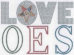 View Buying Options For The Eastern Star Love Heat Transfer
