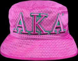 View Buying Options For The Alpha Kappa Alpha Embroidered Bucket Hat