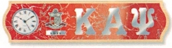 View Buying Options For The Kappa Alpha Psi Wood Wall Clock