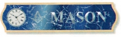 View Buying Options For The Mason Wood Wall Clock