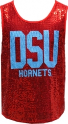 View Buying Options For The Big Boy Delaware State Hornets Ladies Sequins Tank Top