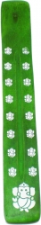 View Buying Options For The New Age Ganesh Symbol Painted Canoe Incense Burner [Pre-Pack]