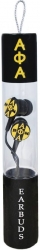 View Buying Options For The Alpha Phi Alpha Greek Beats Performance Ear Buds With Microphone