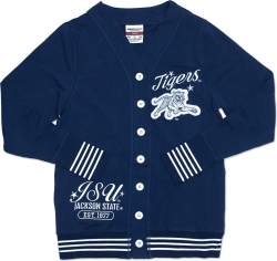 View Buying Options For The Big Boy Jackson State Tigers S4 Light Weight Ladies Cardigan