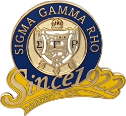 View Buying Options For The Sigma Gamma Rho Sorority Inc. Since 1922 Lapel Pin