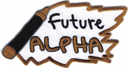 View Buying Options For The Alpha Phi Alpha Future Alpha Iron-On Patch