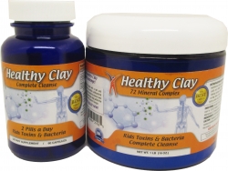 View Buying Options For The MineCeuticals Healthy Oregon Blue Clay Complete Detox Cleanse Capsules And Bath Powder Pack