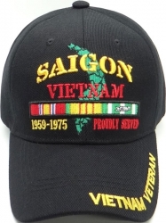 View Buying Options For The Saigon Vietnam Veteran Proudly Served Mens Cap