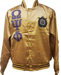 View Buying Options For The Buffalo Dallas Omega Psi Phi Satin Jacket