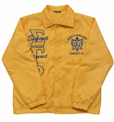 View Buying Options For The Buffalo Dallas Sigma Gamma Rho Crossing Line Jacket