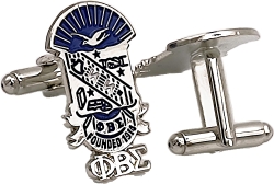 View Buying Options For The Phi Beta Sigma Shield Drop Letter Cuff Links