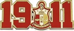 View Buying Options For The Kappa Alpha Psi Shield 1911 Lapel Pin