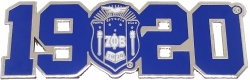 View Buying Options For The Zeta Phi Beta Crest 1920 Lapel Pin