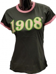 View Buying Options For The Buffalo Dallas Alpha Kappa Alpha 1908 Ringer T-Shirt