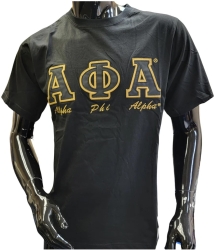 View Buying Options For The Buffalo Dallas Alpha Phi Alpha Embroidered T-Shirt