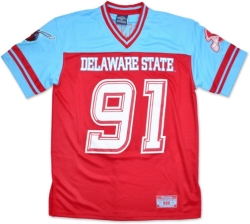 View Buying Options For The Big Boy Delaware State Hornets S9 Mens Football Jersey