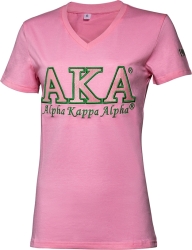 View Buying Options For The Alpha Kappa Alpha Luxury Embroidered Womens Tee