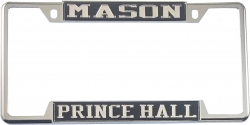 View Buying Options For The Mason Prince Hall License Plate Frame