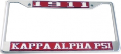 View Buying Options For The Kappa Alpha Psi 1911 License Plate Frame