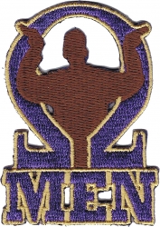 View Buying Options For The Omega Psi Phi Que Men Iron-On Patch