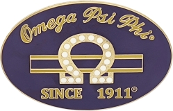 View Buying Options For The Omega Psi Phi Que Since 1911 Oval Lapel Pin